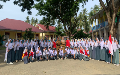 Pelantikan Pengurus PMR Wira UPTD SMA Negeri 1 Sarjo Periode 2025