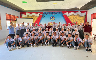 Bangkitkan Semangat Kebangsaan, Pengurus Baru PASKIBRA SMA Negeri 1 Sarjo Dilantik